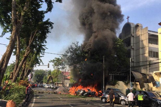 Alerta máxima en Indonesia tras un nuevo atentado en Surabaya